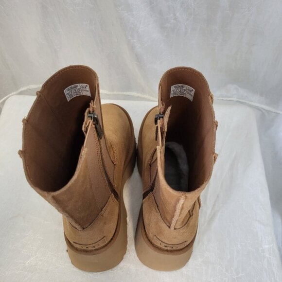 UGG Classic Twin Seam New Heights Platform Boots Sz 9 Women's - Picture 10 of 12